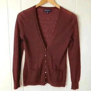 Banana Republic Lightweight Made of Italian Yarn Cardigan Size MP